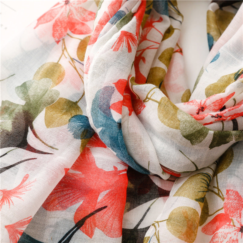 Sciarpa Donna Estate in Poliestere 180×85 cm