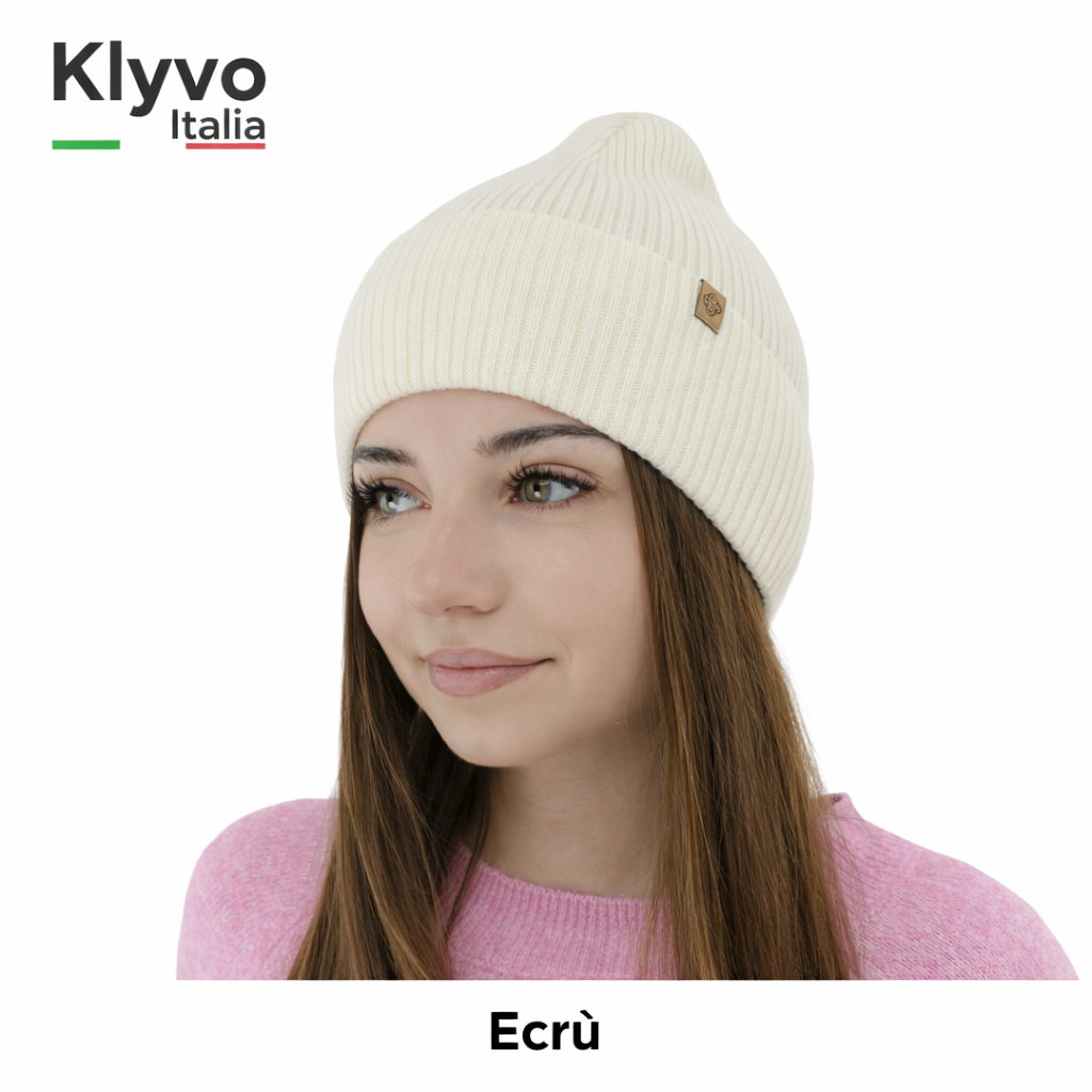 ALINETA-Berretto Donna in Lana Merino e Cashmere – Primavera Autunno