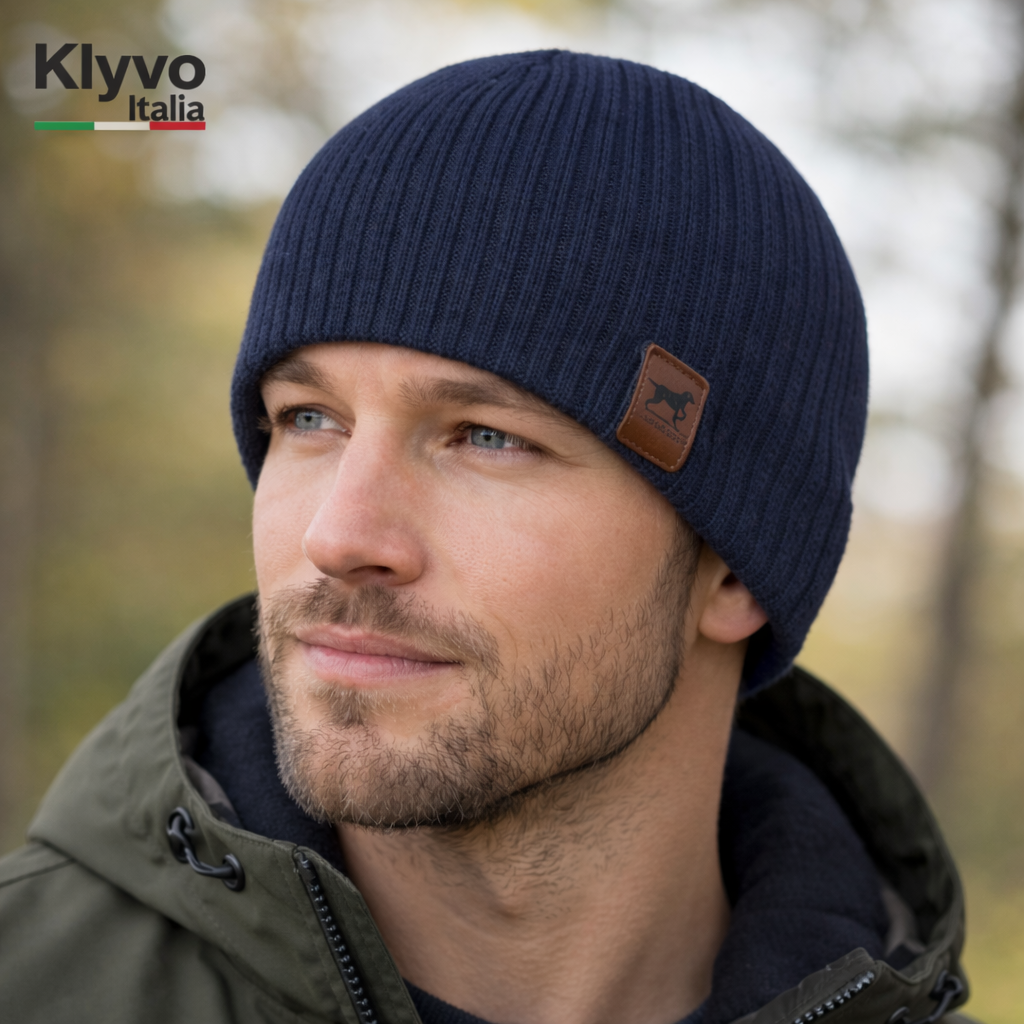 Bird-Uomo Berretto Invernale in Lana Merino