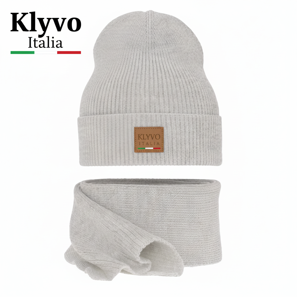 NATHALIE – Set de Gorro y Bufanda para Mujer