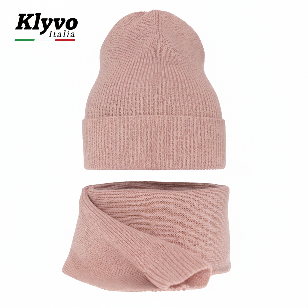 NATHALIE - Hat and Scarf Set for Women.