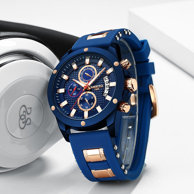 Orologio Uomo Sportivo al Quarzo 46 mm.