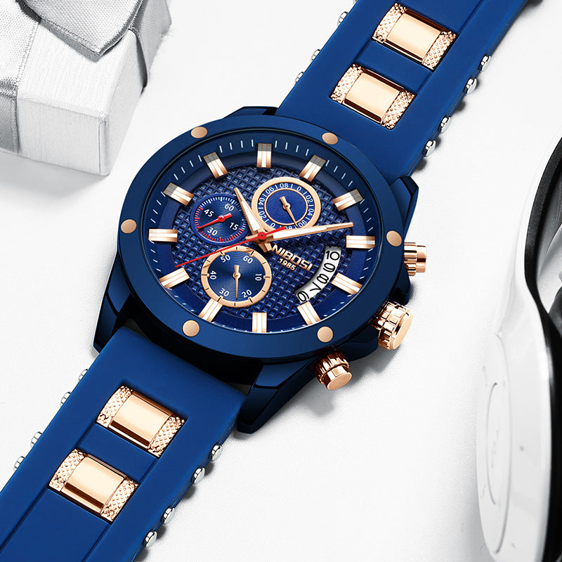 Orologio Uomo Sportivo al Quarzo 46 mm.