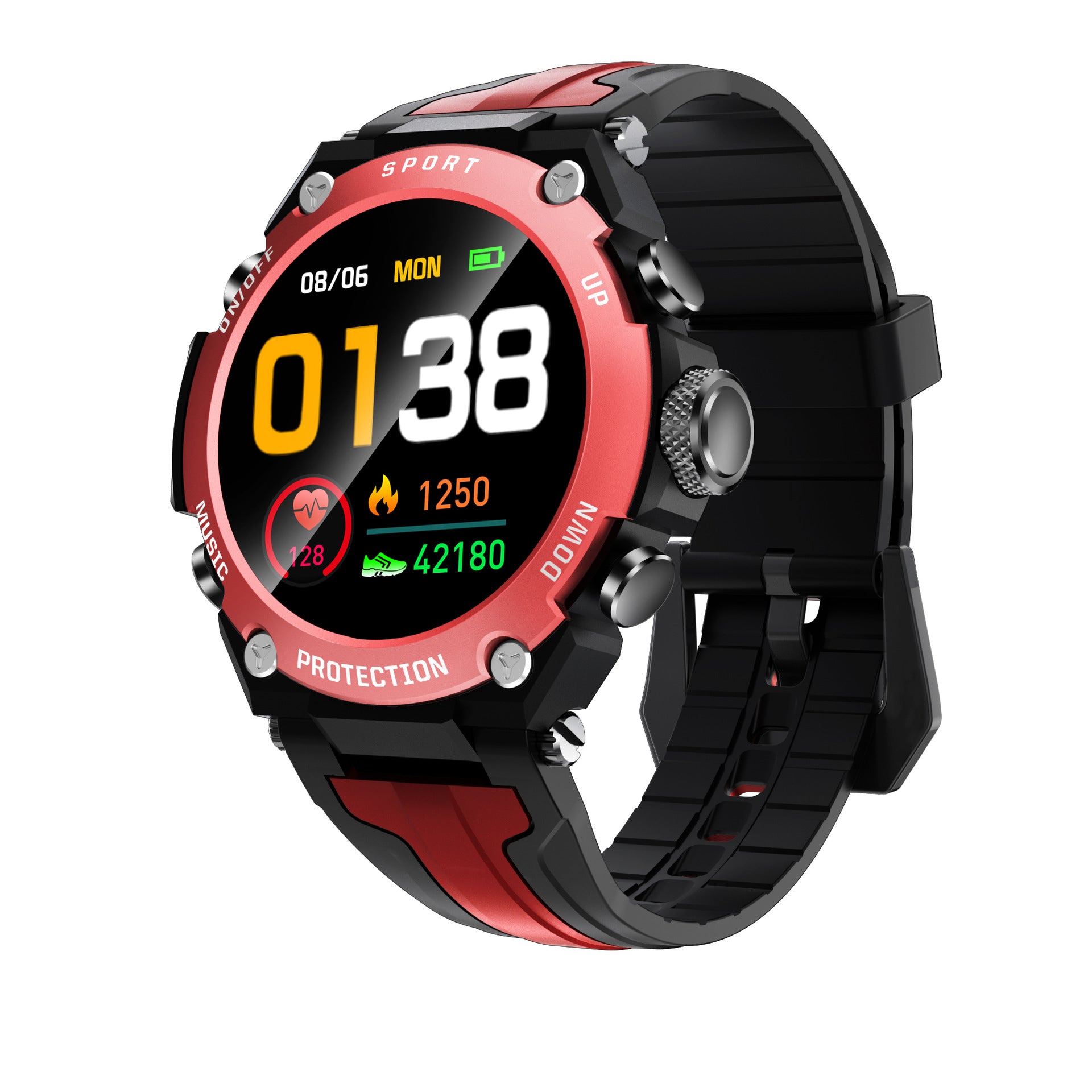 Smartwatch Fitness 1.3" – Uomo.
