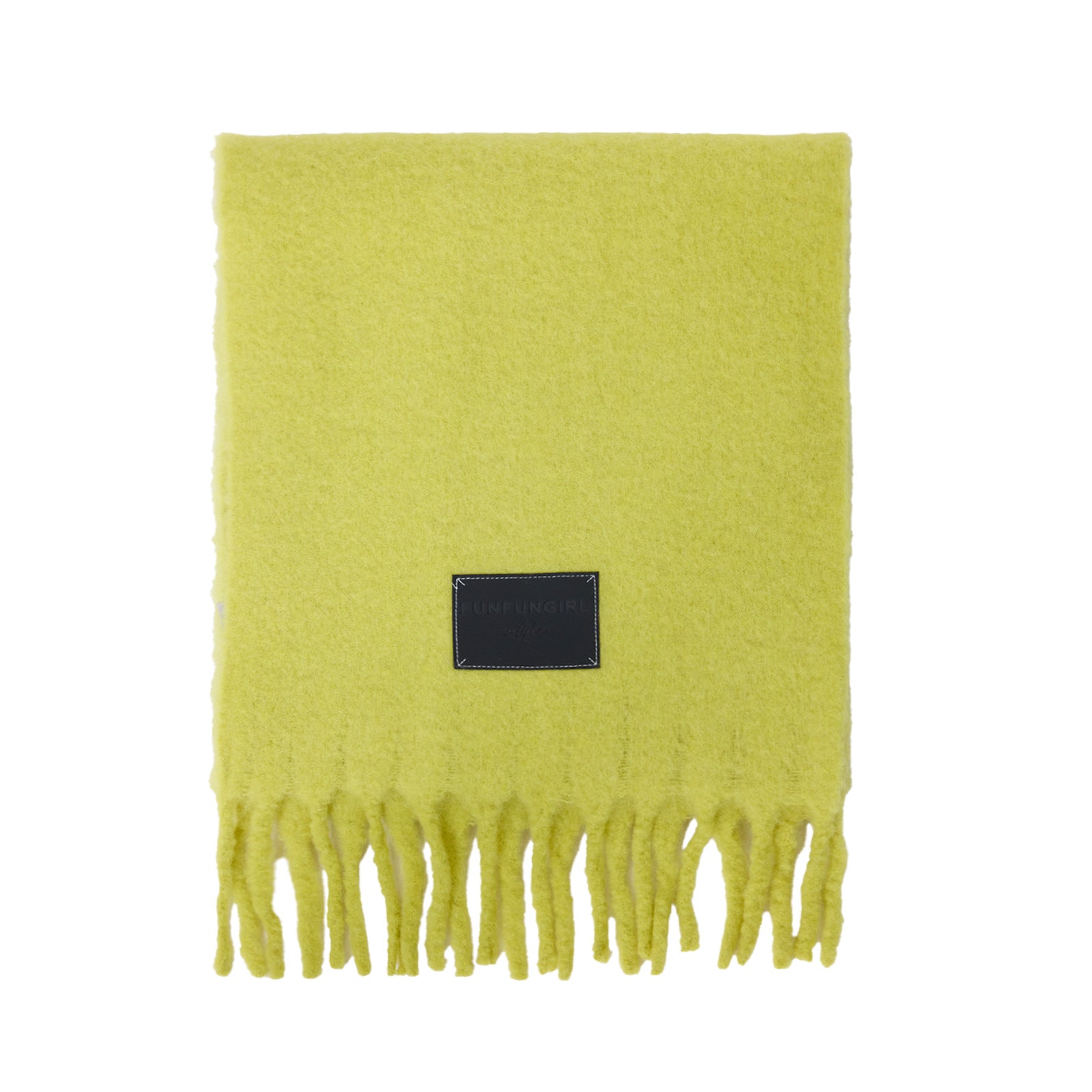 Sciarpa Donna Invernale Lunga in Tessuto Misto Lan