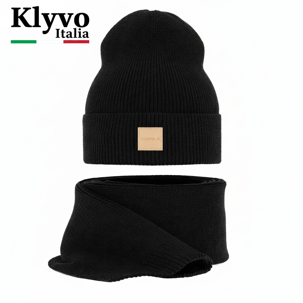 NATHALIE – Set de Gorro y Bufanda para Mujer