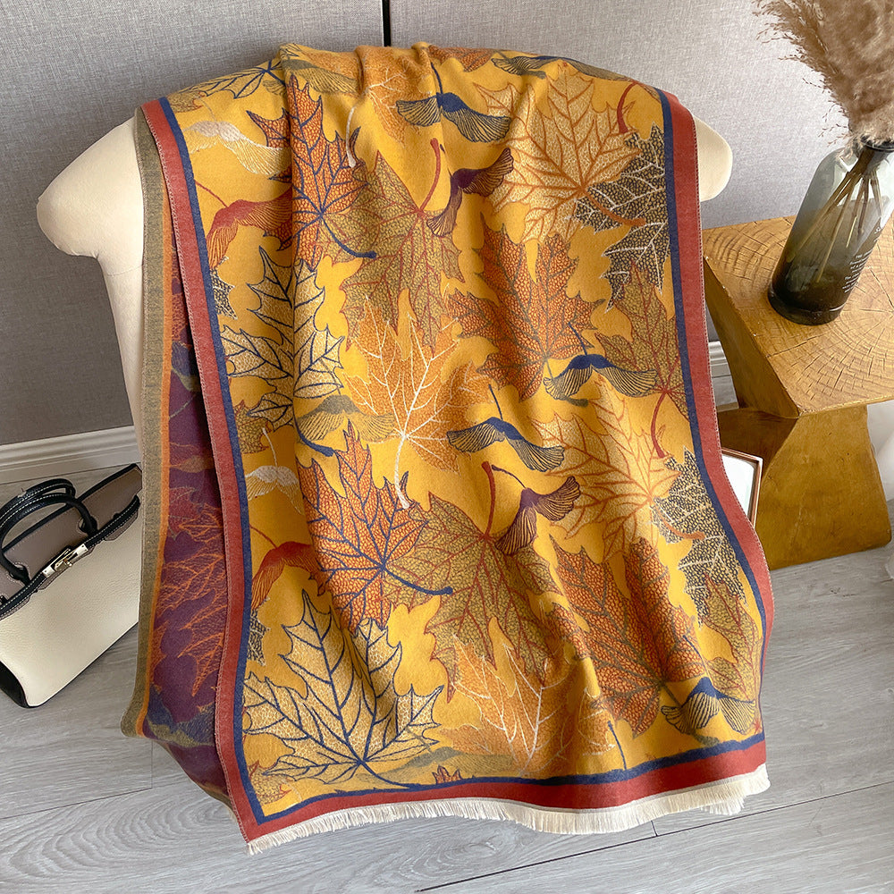 Sciarpa Donna Primavera/ Estate Effetto Cashmere – 180×65 cm