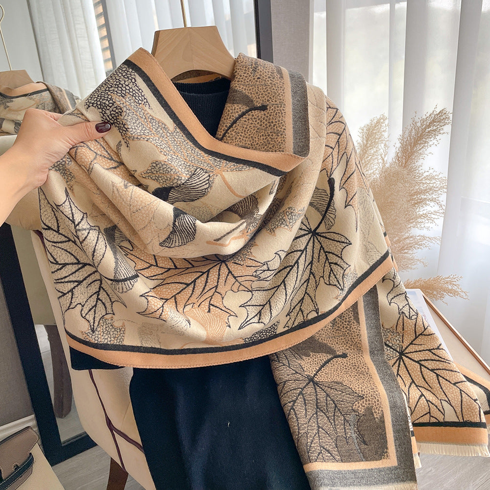 Sciarpa Donna Primavera/ Estate Effetto Cashmere – 180×65 cm