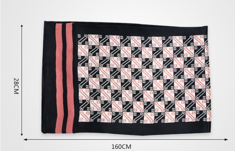 Sciarpa Uomo Primavera-Estate in Seta 160×28 cm