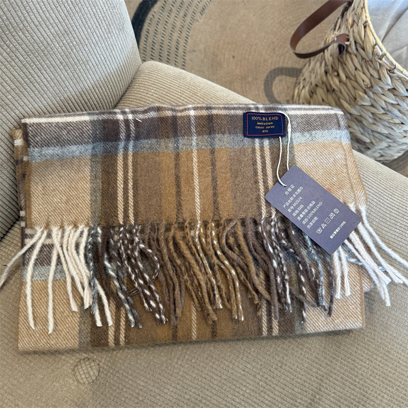 Sciarpa Invernale Unisex in Poliestere 180×32 cm