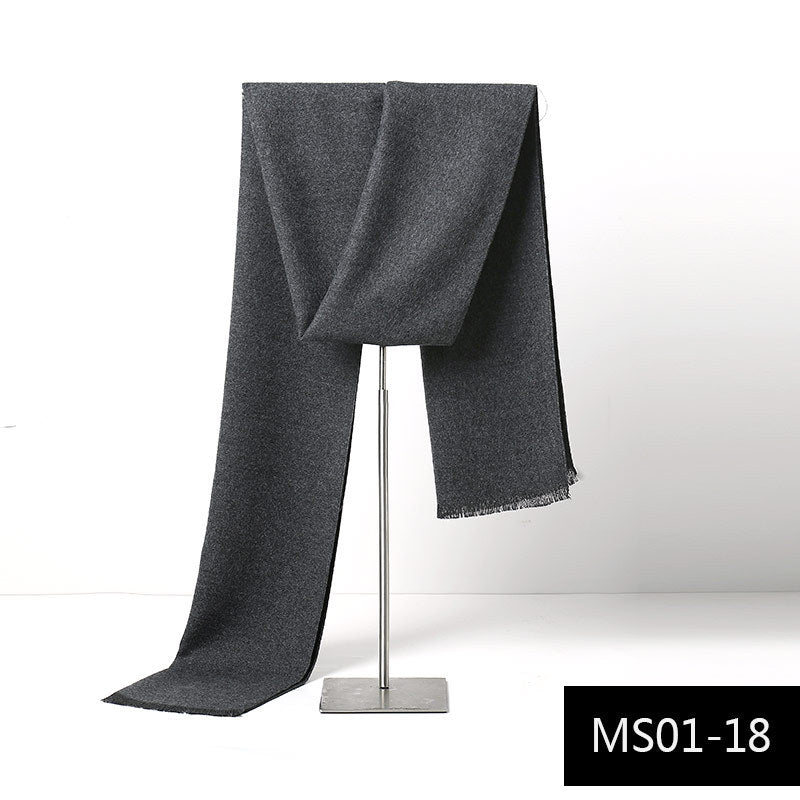 Sciarpa Uomo Autunno-Inverno  Effetto 180×30 cm