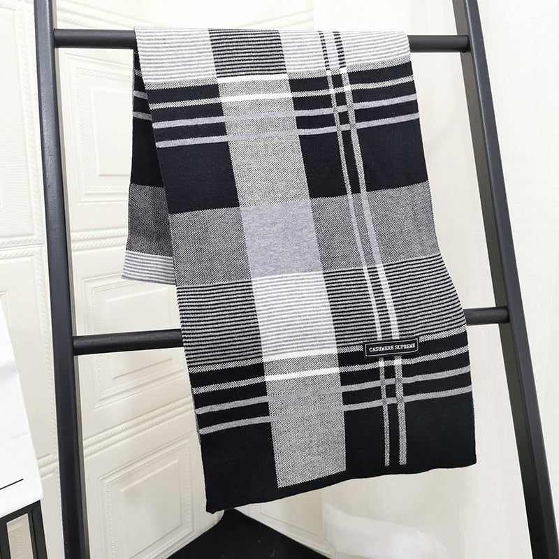 Sciarpa Uomo Autunno-Invernale 180×30 cm.