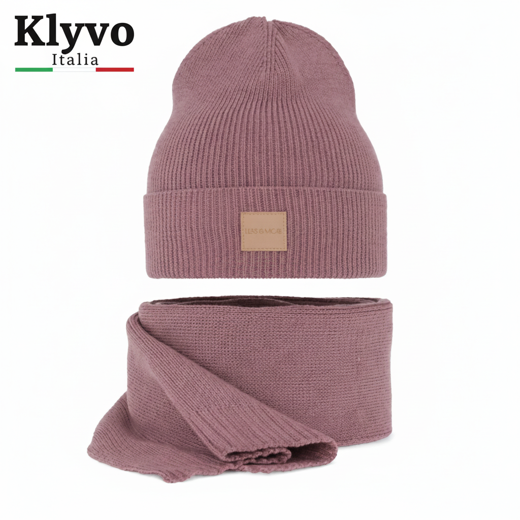 NATHALIE - Hat and Scarf Set for Women.