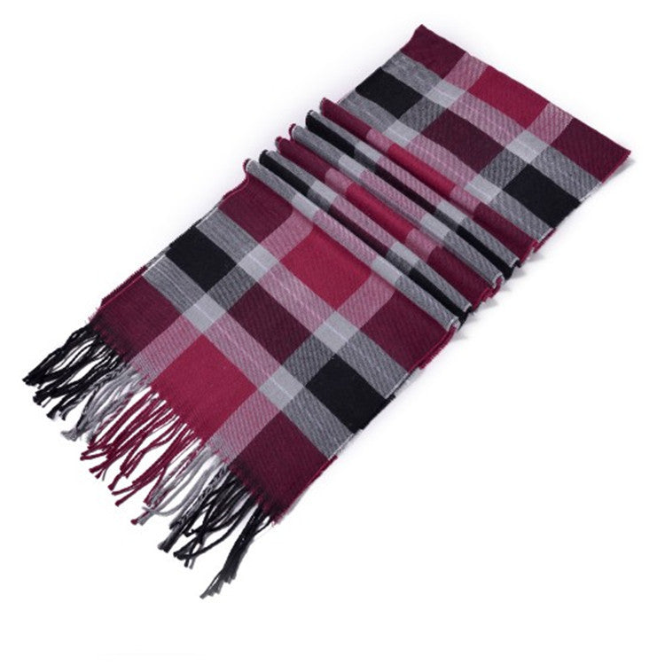 Sciarpa Uomo Autunno-Invernale 195×35 cm.