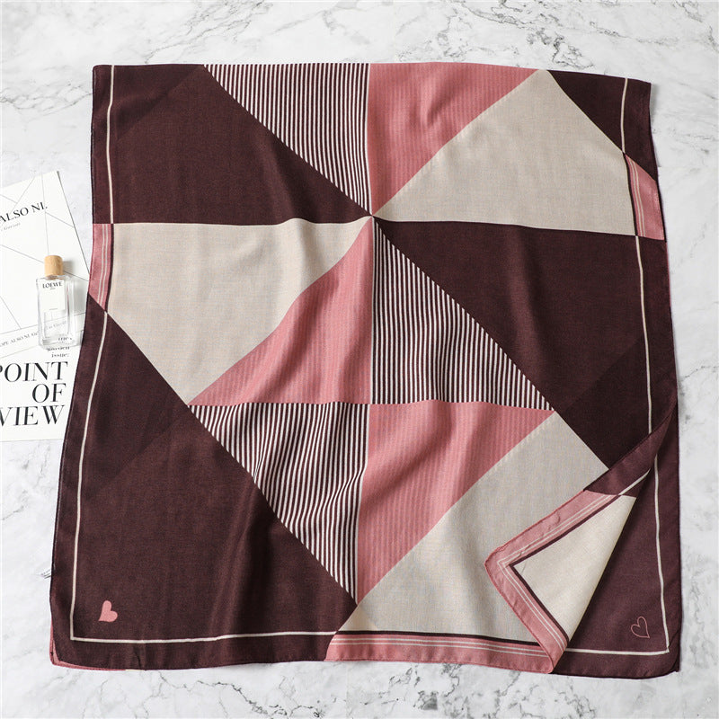 Sciarpa Donna Primavera in Cotone e Lino 180×90