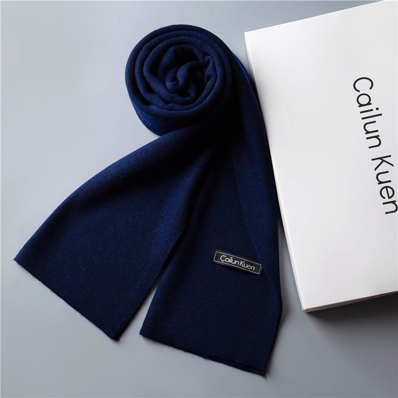 Sciarpa Uomo Autunno-Inverno in Lana 180×30 cm