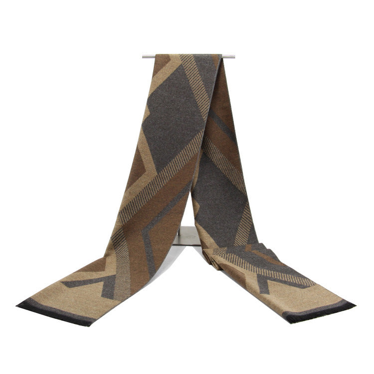 Sciarpa Uomo Utunno-Inverno-Lunghezza 180×30 cm