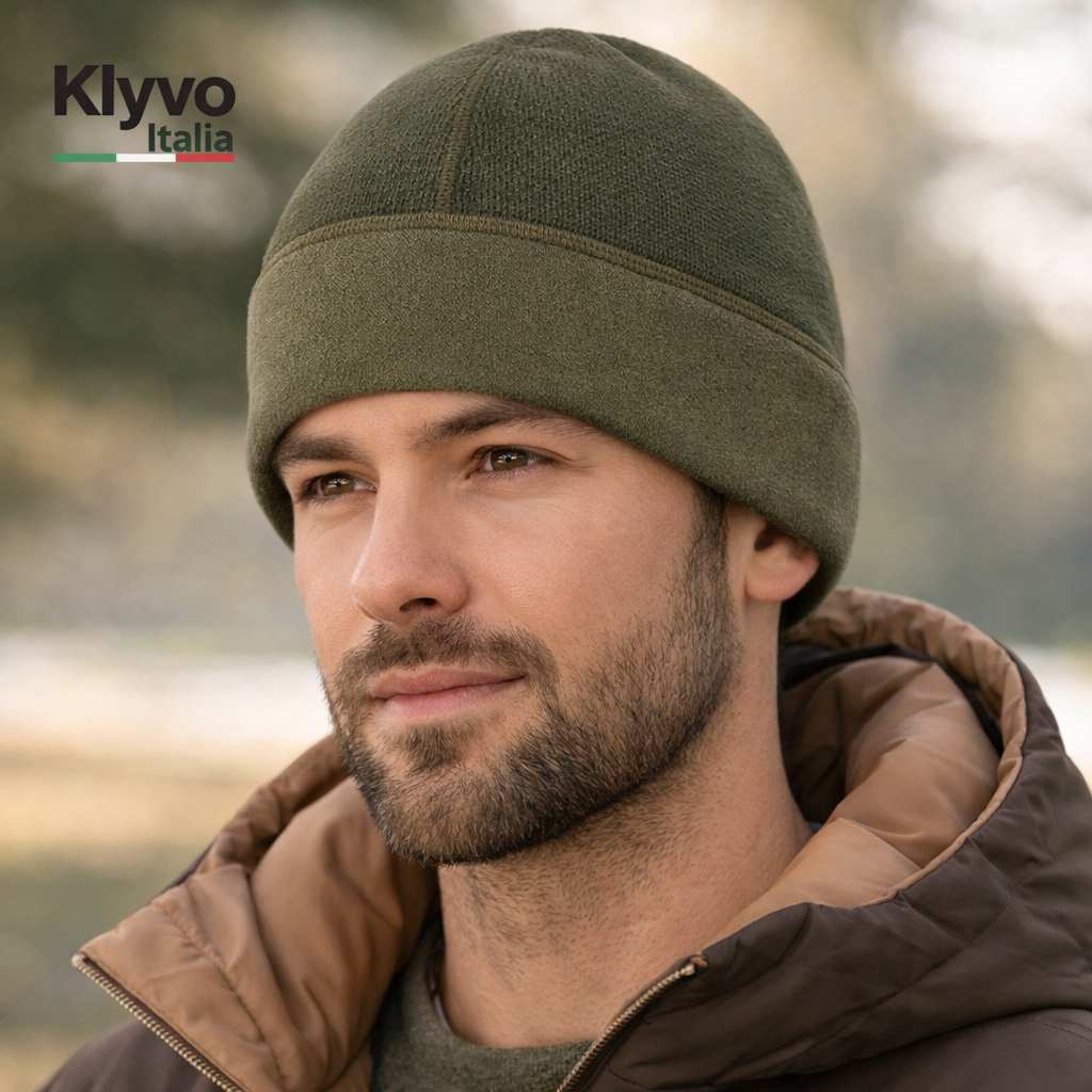 Mon-Uomo Berretto da Lavoro Reversibile Invernale