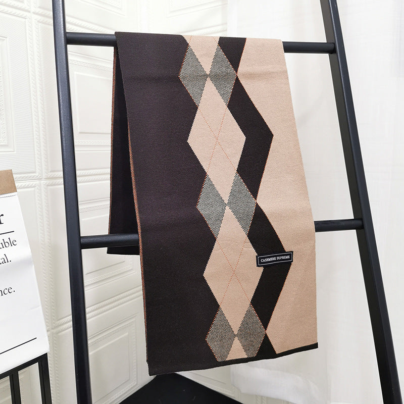 Sciarpa Uomo Autunno-Invernale 180×30 cm.