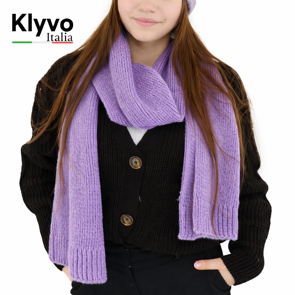 LORETTA – Women’s Winter Scarf in Wool Blend – Elegance and Softness