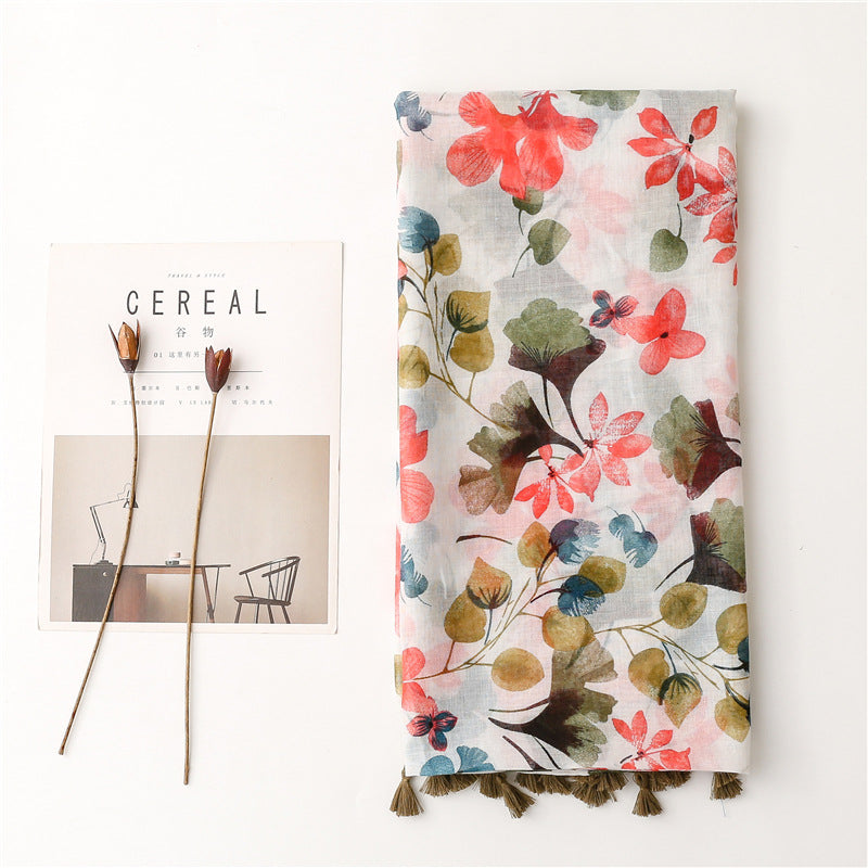 Sciarpa Donna Estate in Poliestere 180×85 cm