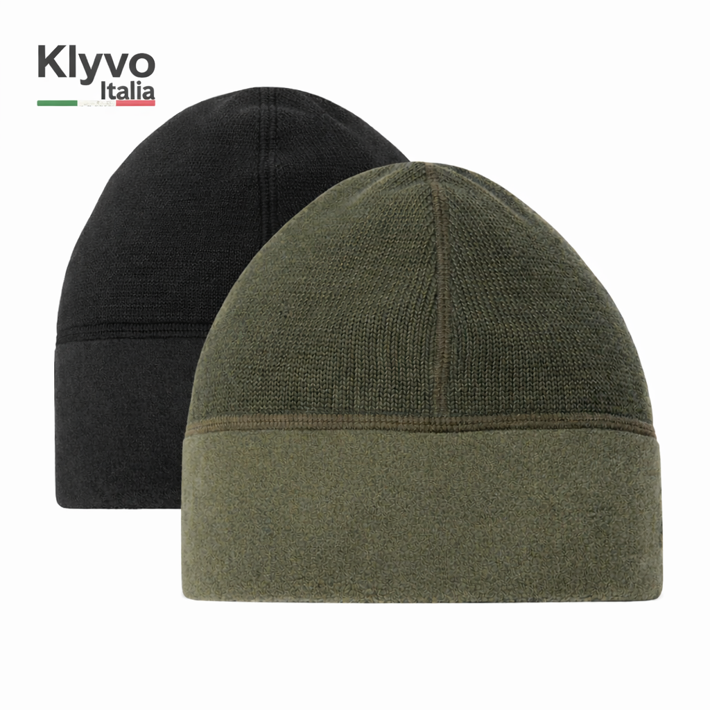 Mon-Uomo Berretto da Lavoro Reversibile Invernale