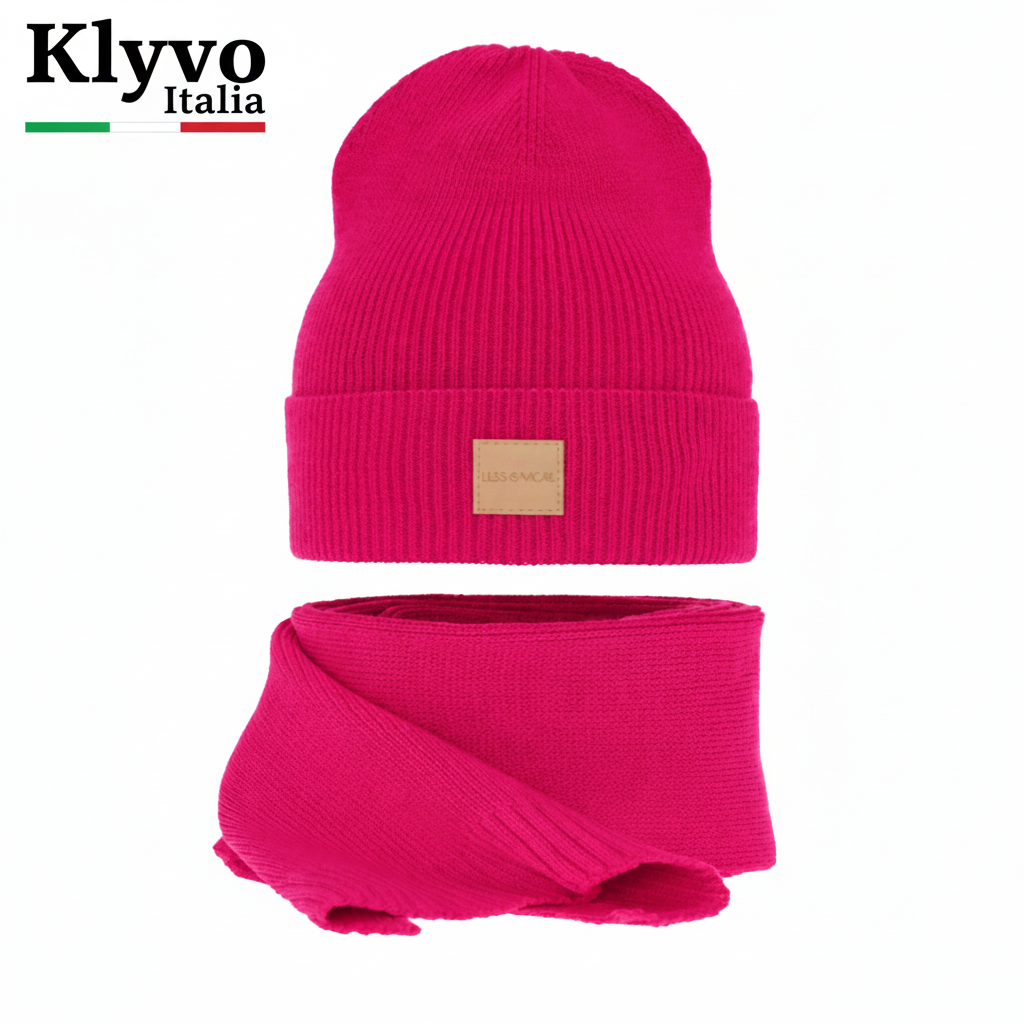 NATHALIE - Hat and Scarf Set for Women.