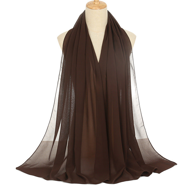 Sciarpa Donna Estiva in Chiffon 180×75 cm