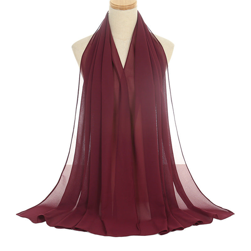 Sciarpa Donna Estiva in Chiffon 180×75 cm