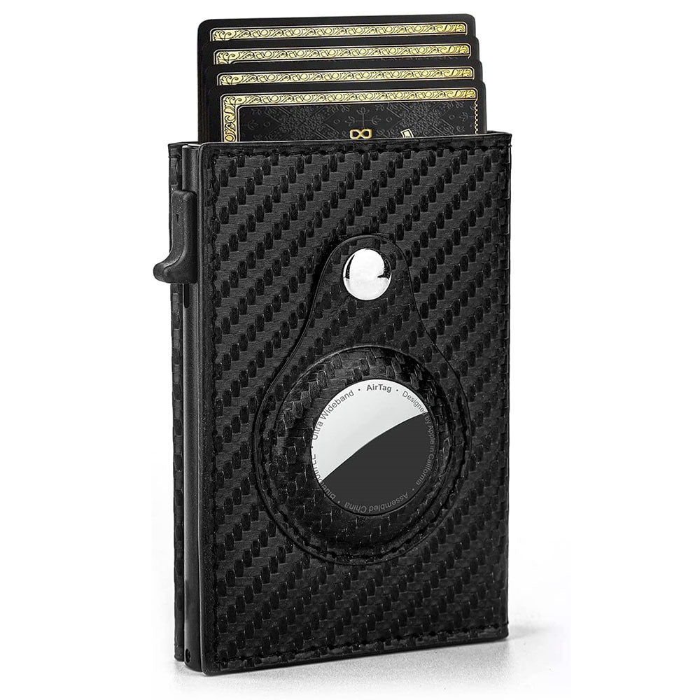 Porta Carte Compatto in Vera Pelle Unisex.