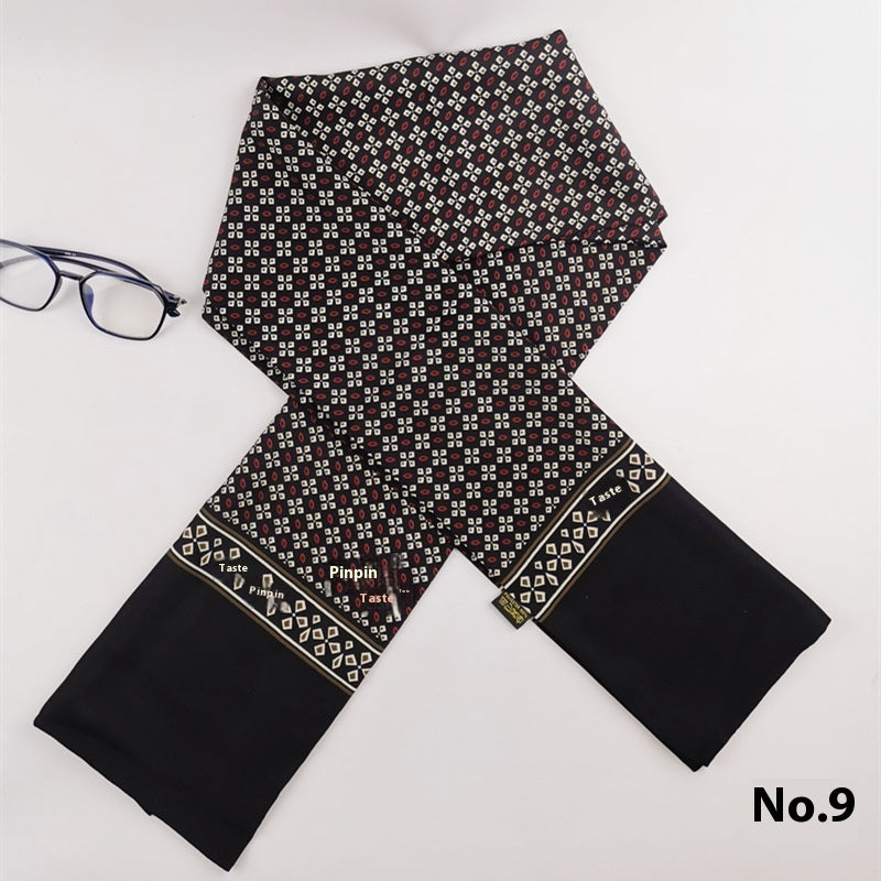 Sciarpa Uomo Primavera Estate 130×28 cm