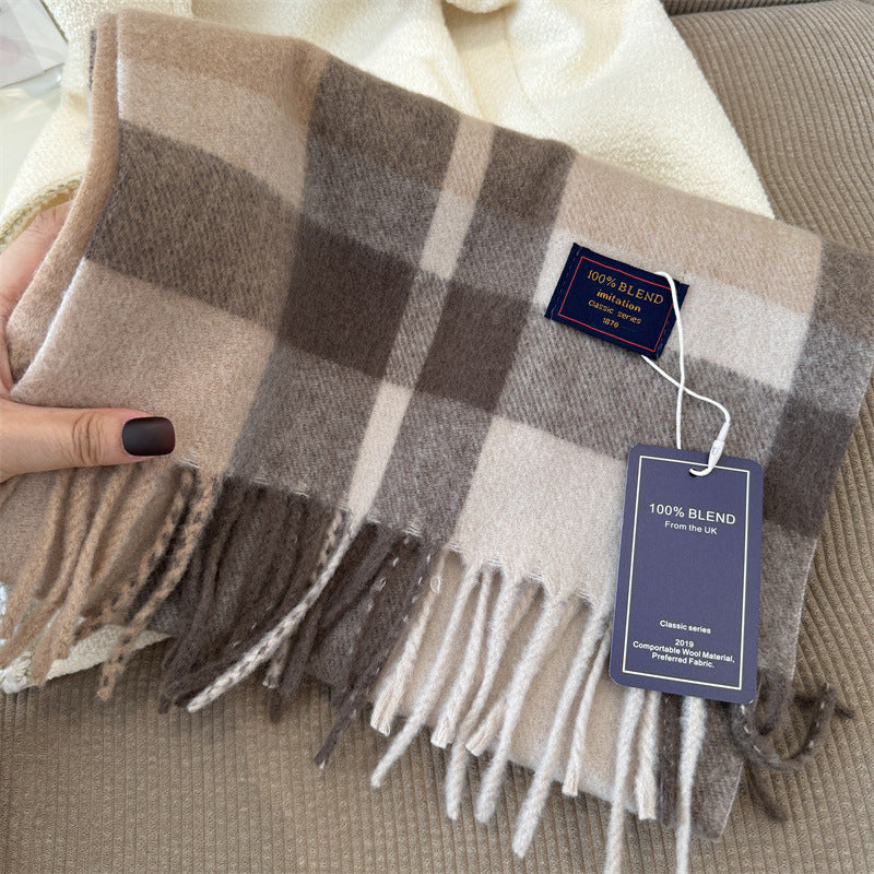 Sciarpa Invernale Unisex in Poliestere 180×32 cm