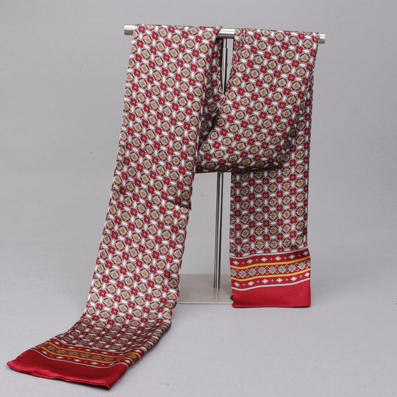 Sciarpa Uomo Primavera-Estate in Seta 160×28 cm