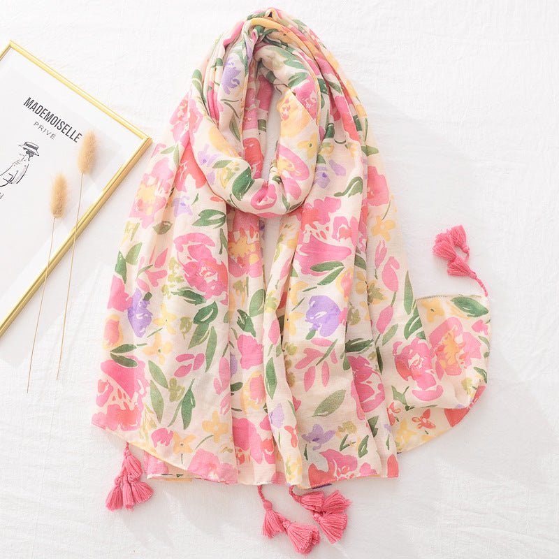 Sciarpa Donna Estate in Poliestere 180×90 cm