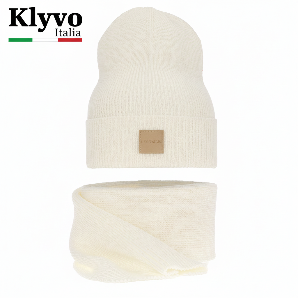 NATHALIE – Set de Gorro y Bufanda para Mujer