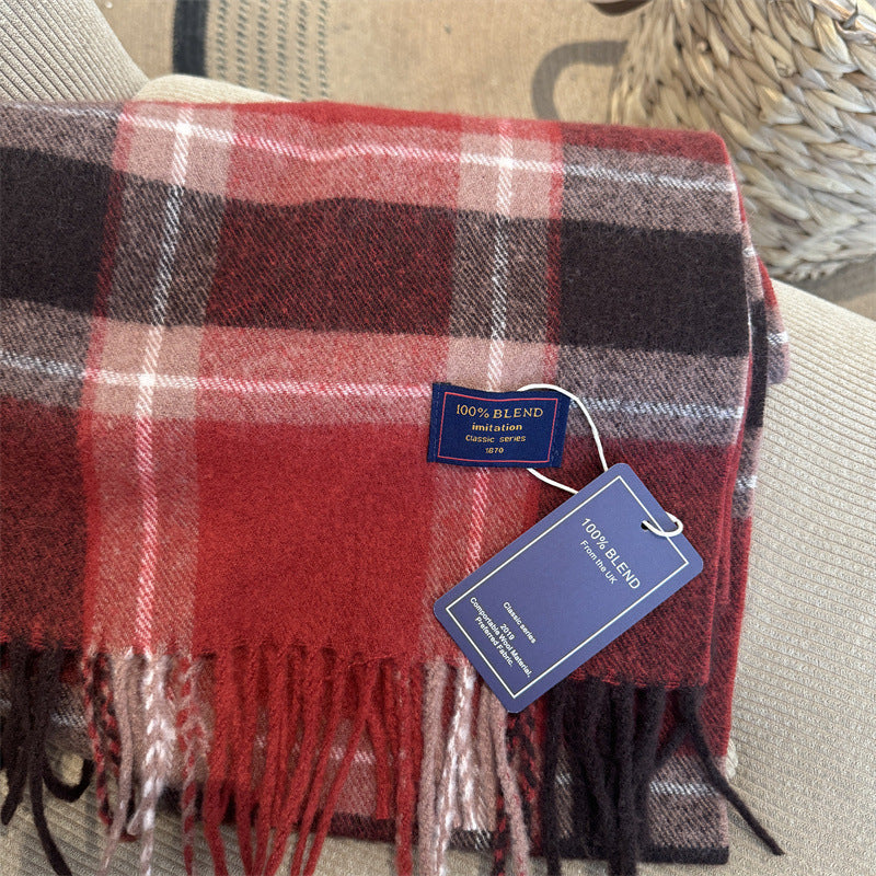 Sciarpa Invernale Unisex in Poliestere 180×32 cm