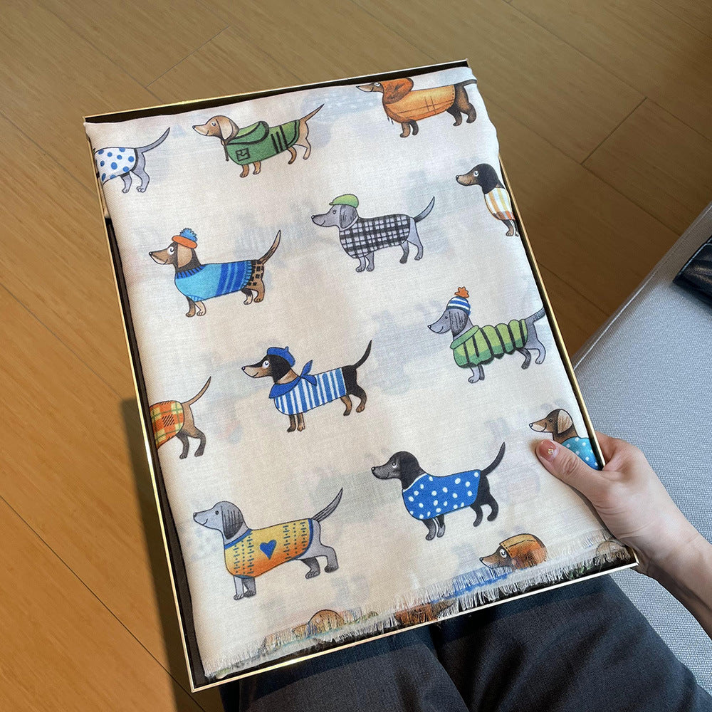 Sciarpa Donna Estiva in Cotone - 180×90 cm