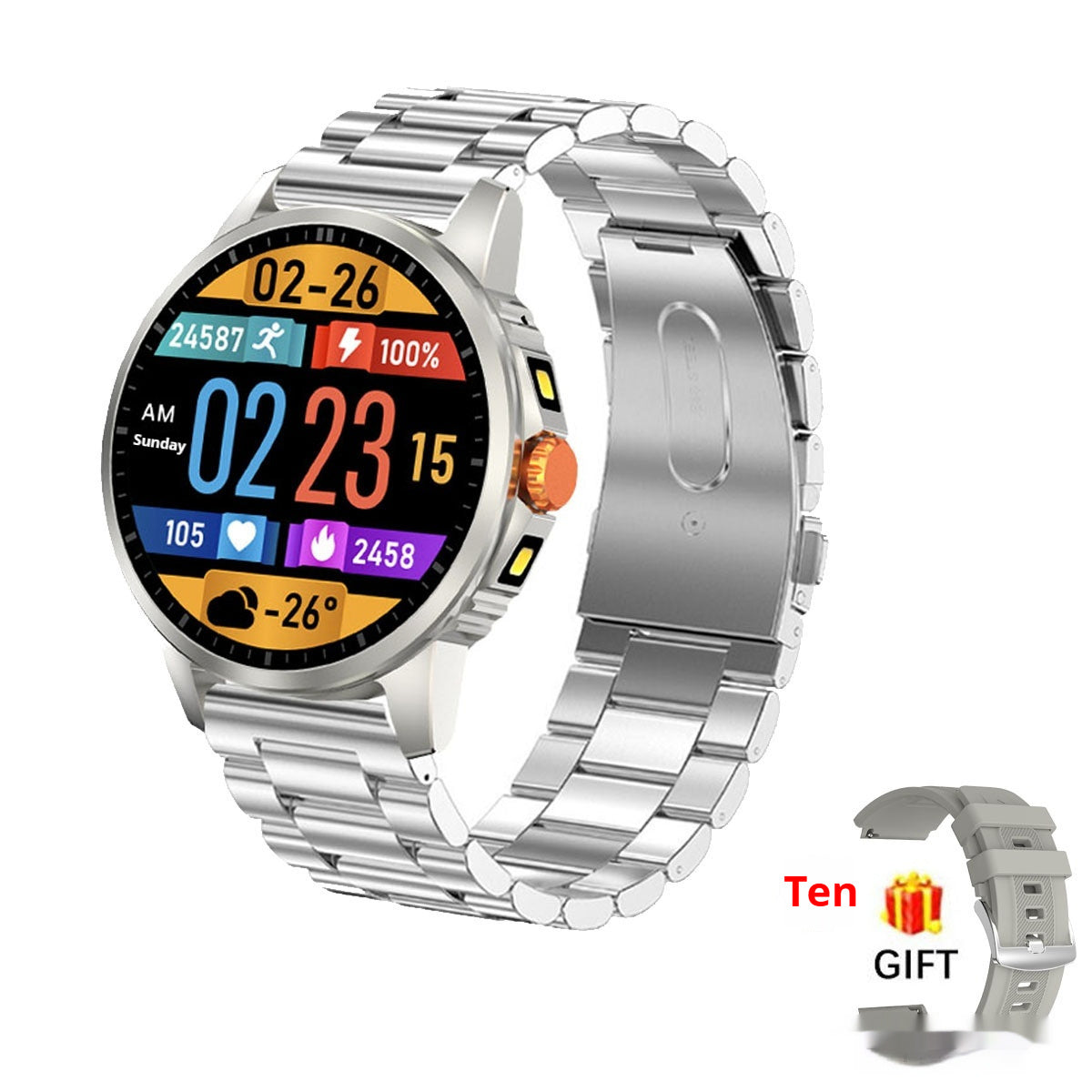 Smartwatch Uomo Fitness.