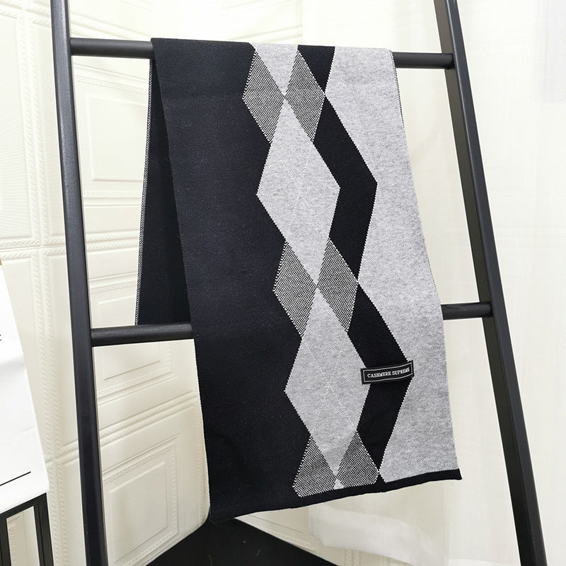 Sciarpa Uomo Autunno-Invernale 180×30 cm.