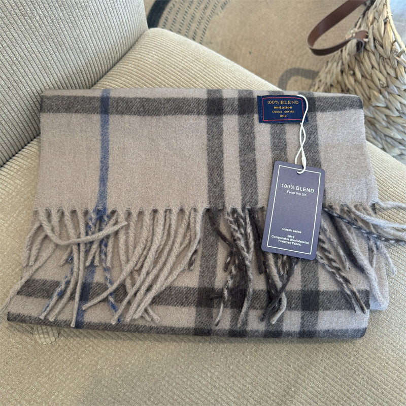 Sciarpa Invernale Unisex in Poliestere 180×32 cm