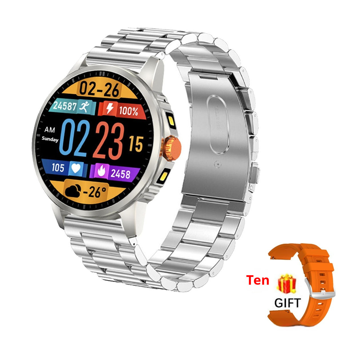 Smartwatch Uomo Fitness.