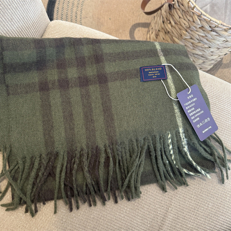Sciarpa Invernale Unisex in Poliestere 180×32 cm