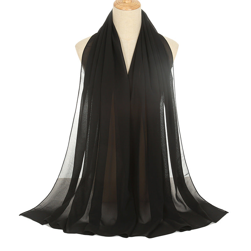 Sciarpa Donna Estiva in Chiffon 180×75 cm