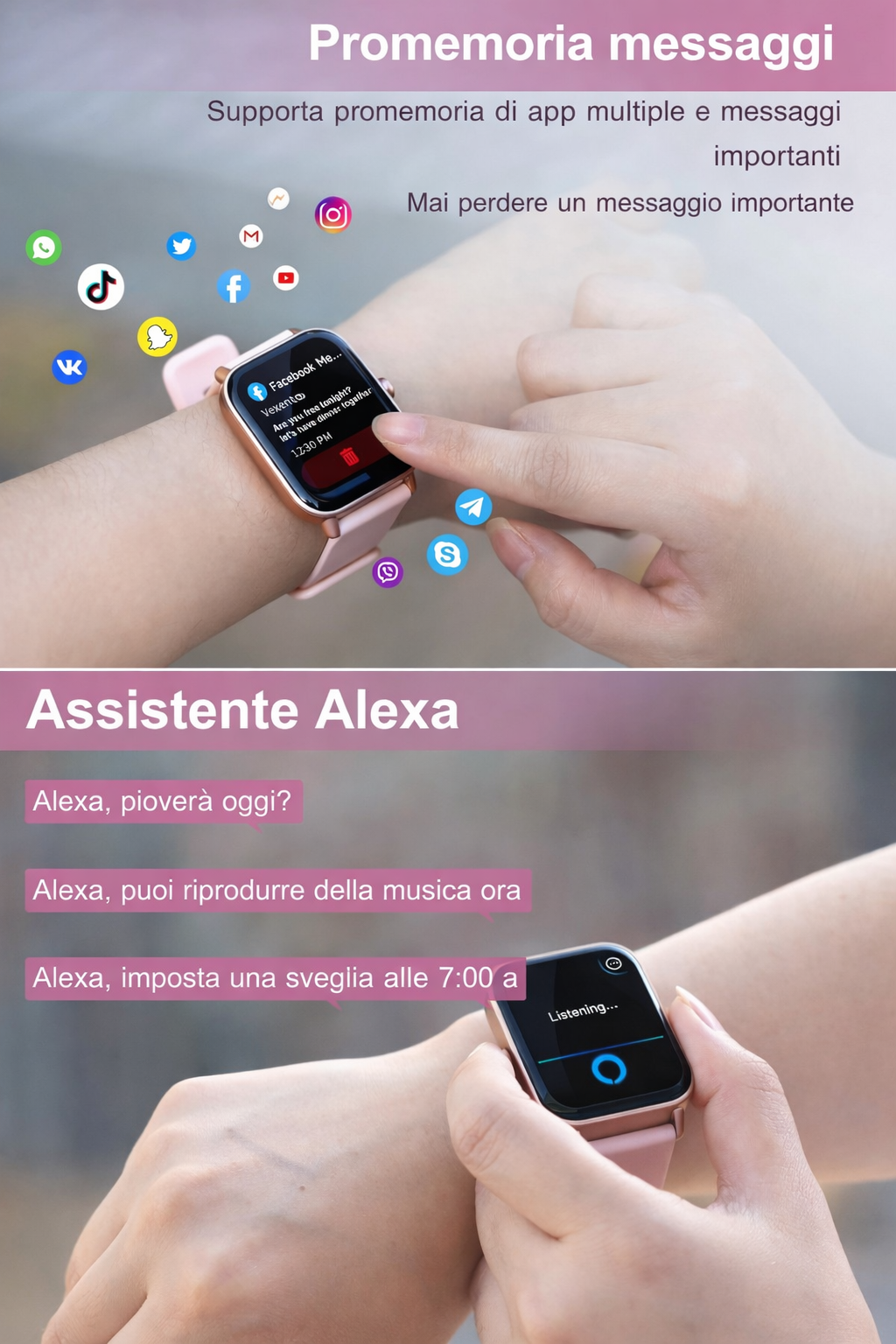 Smartwatch Unisex.