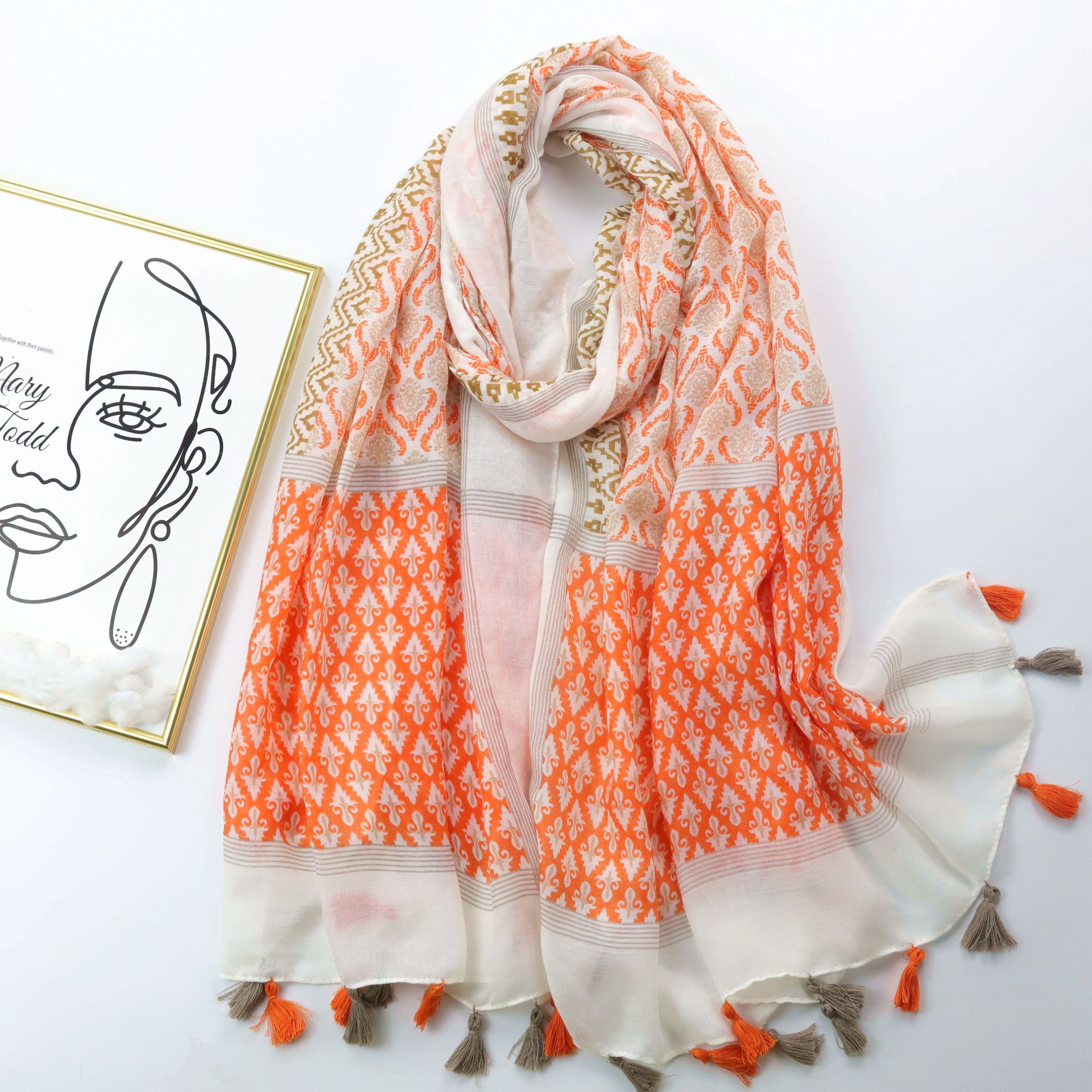 Sciarpa Donna Estiva in Poliestere 180×90 cm