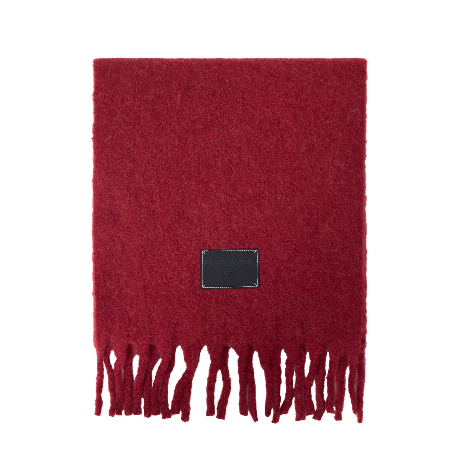 Sciarpa Donna Invernale Lunga in Tessuto Misto Lan