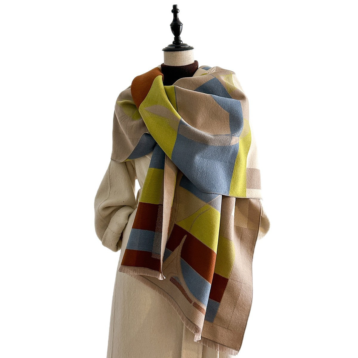 Sciarpa Donna Autunno dimensione 185×65 cm