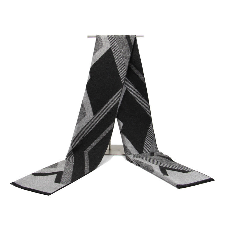 Sciarpa Uomo Utunno-Inverno-Lunghezza 180×30 cm