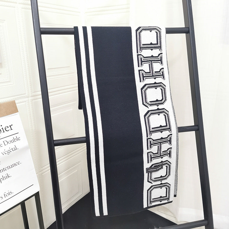 Sciarpa Uomo Autunno-Invernale 180×30 cm.