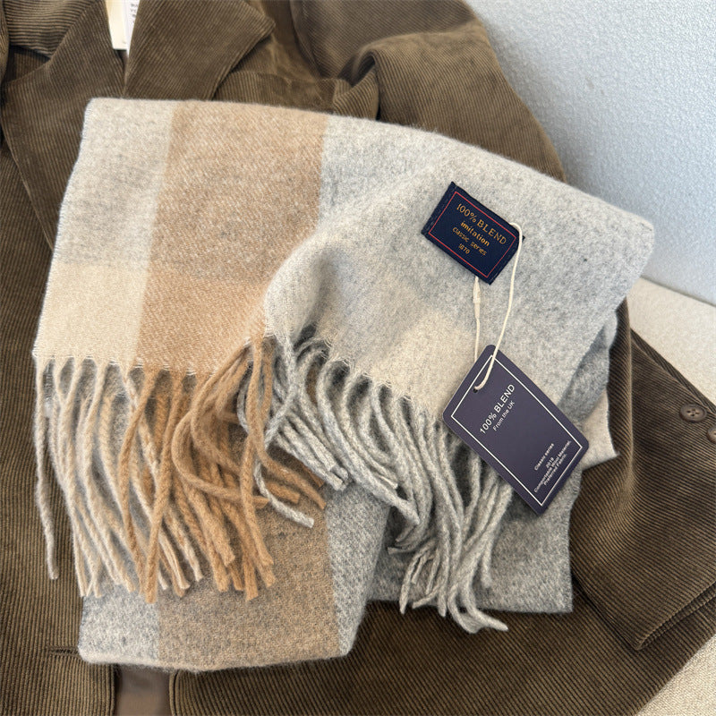 Sciarpa Invernale Unisex in Poliestere 180×32 cm